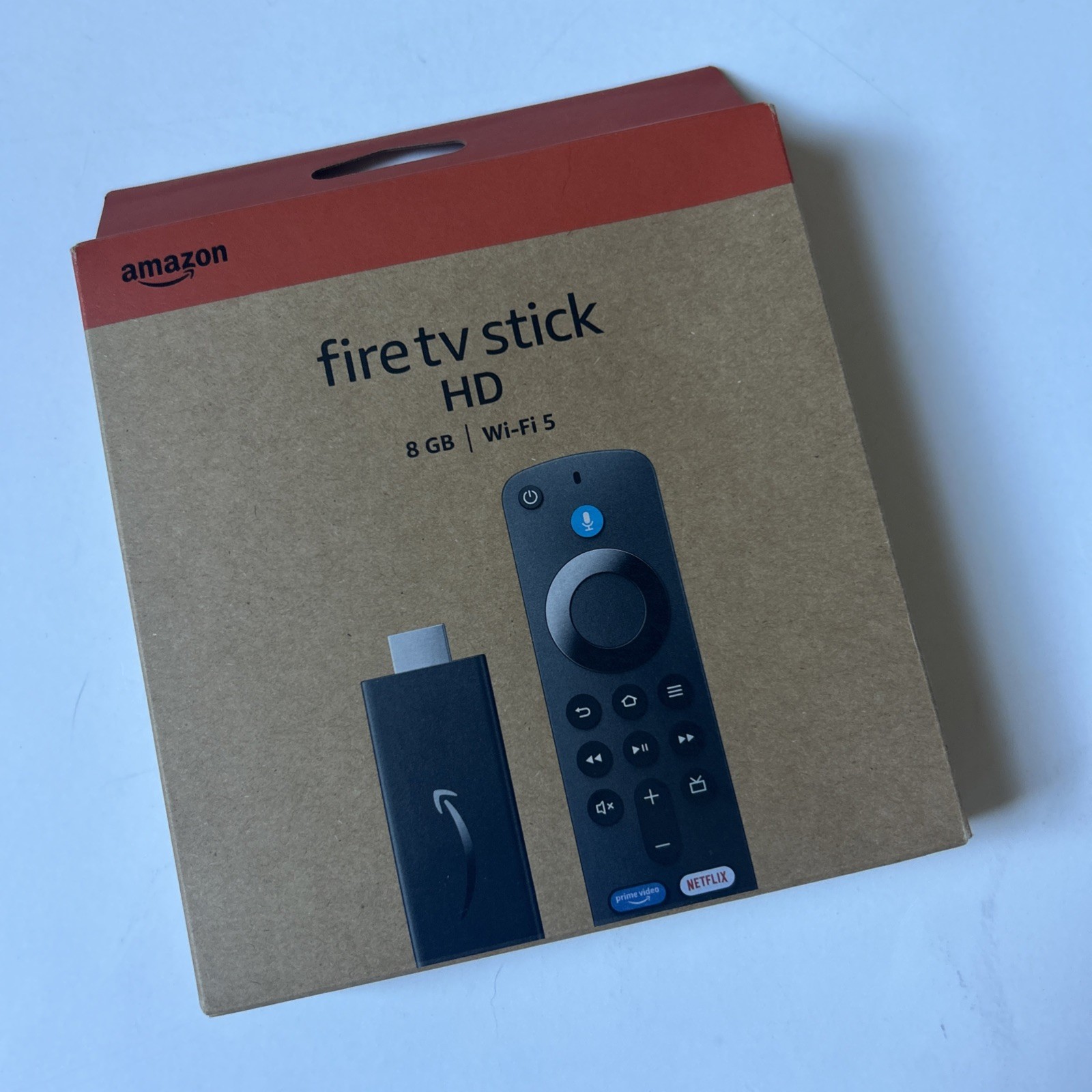 Amazon Fire Stick HD-w/Alexa remote & 8GB-Wi-Fi 5-1080p-HDR- V Streaming-NEW