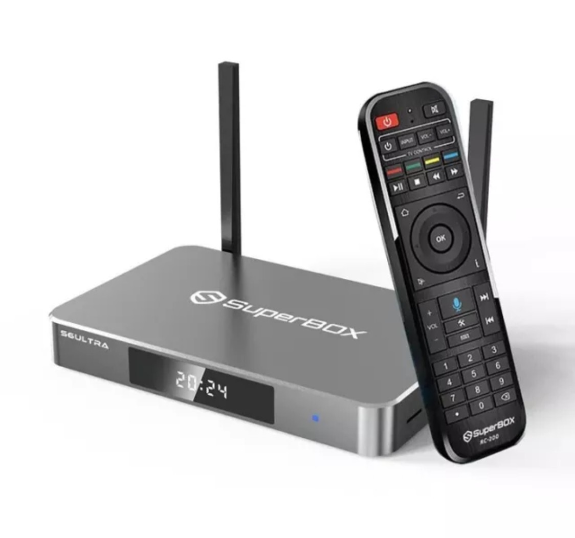 2025 Model Superbox S6 Ultra, UltraHD 128Gb 6K Wi-Fi TV Box, FAST SHIPPING!!