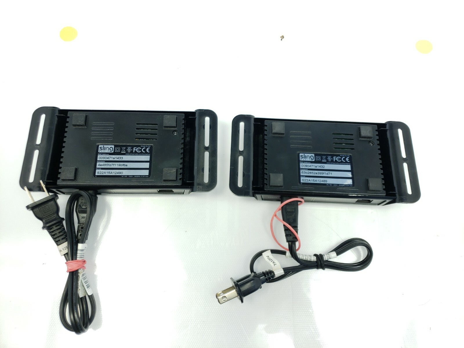 LOT OF 2 Sling Media box model SL150