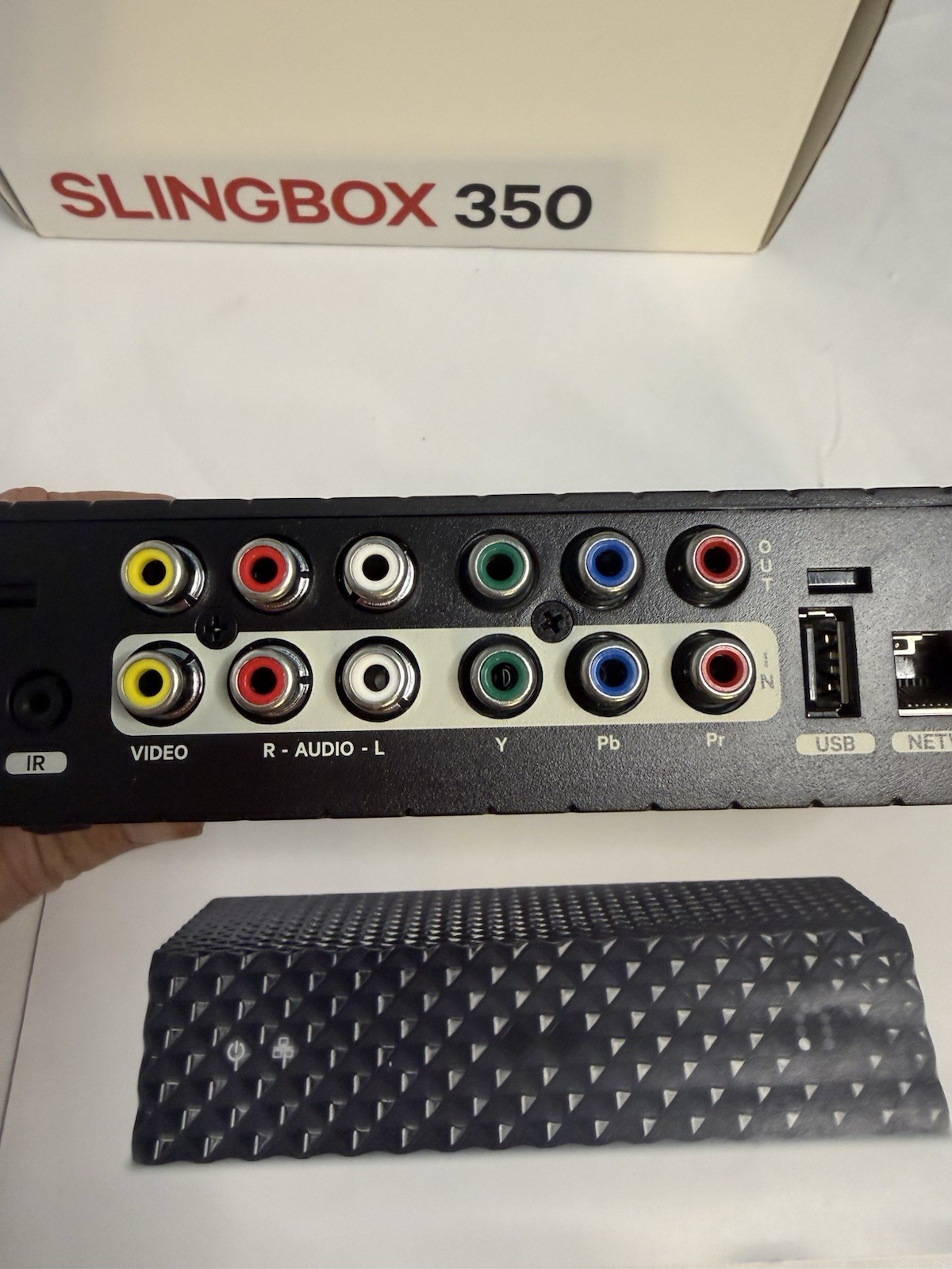 SlingBox 350 High-Definition Video Component. Turn Laptop,Smartphone, PARTS ONLY