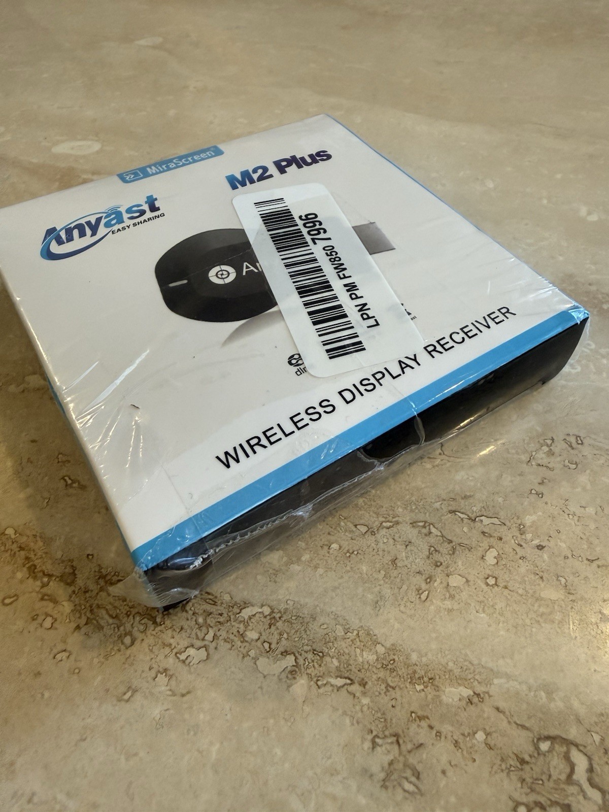 AnyCast M2 Plus Wireless Display Adapter Wi-Fi HDMI Screen Mirroring Receiver.