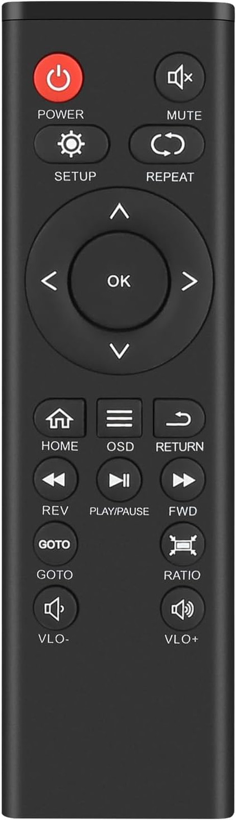 HDMI Media Player with One More Remote Control, Blue Mini 1080P Full-Hd Ultra HD