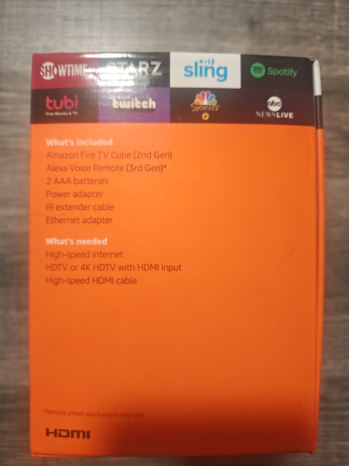Amazon Fire TV Cube Alexa Wi-Fi BRAND NEW SEALED