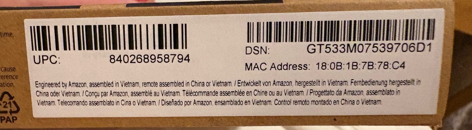 Amazon Fire TV Stick 4K Select HDR 2025 with 3rd Gen Alexa Voice Remote New