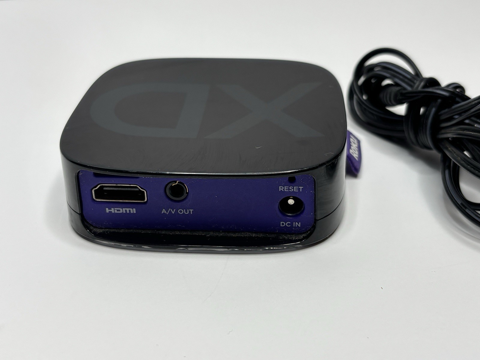 Roku 2 XD (2nd Gen) Media Streamer 3050X w Power Adapter (NO REMOTE); Works!