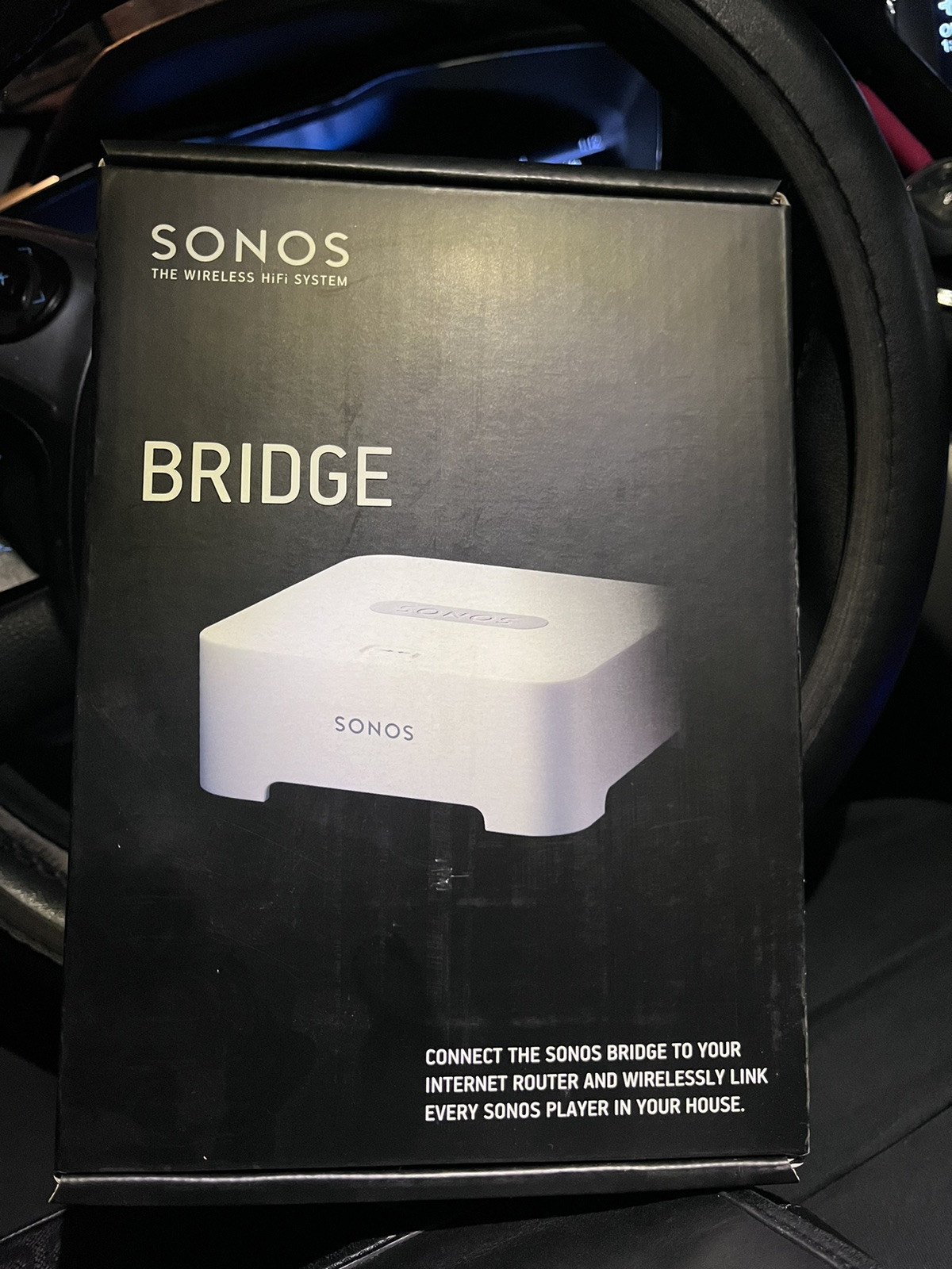 Sonos BRIDGE Wireless HiFi System – White BRIDGUS1. sw v4.0 New Sealed