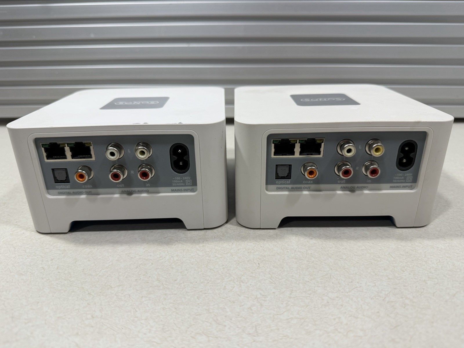 Lot Of 2 Sonos ZP80 ZonePlayer Digital Music System – 1 Work & 1 For Parts