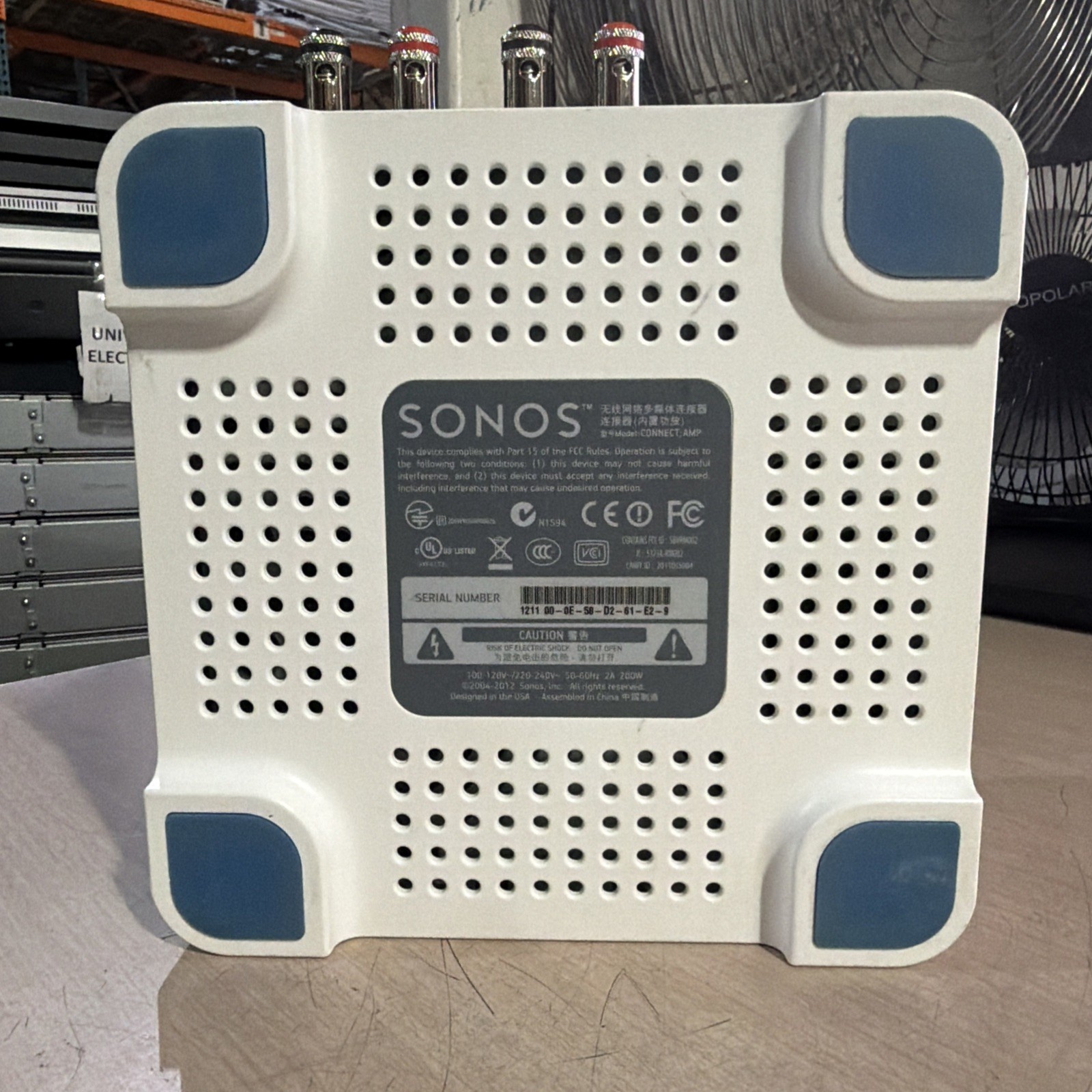SONOS CONNECT:AMP GEN 1 DIGITAL MUSIC STREAMER