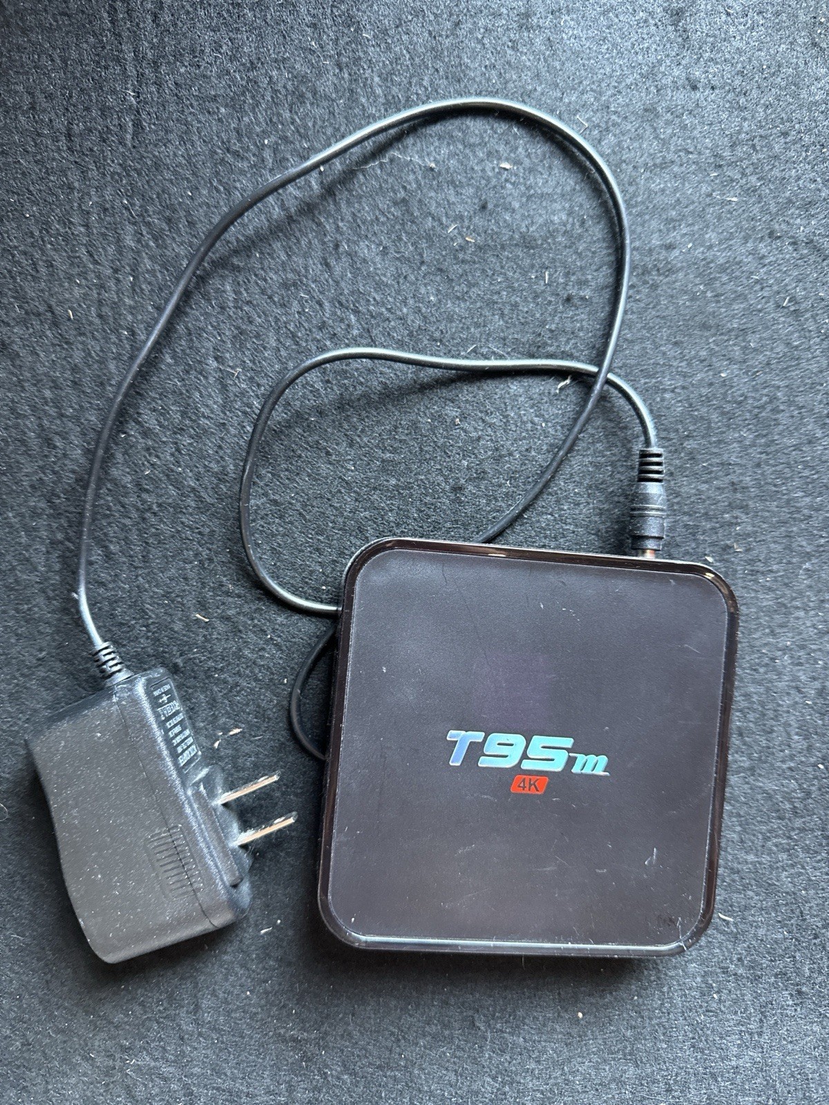 T95m Android TV Box 4K Media Player w/ Power Adapter – Tested