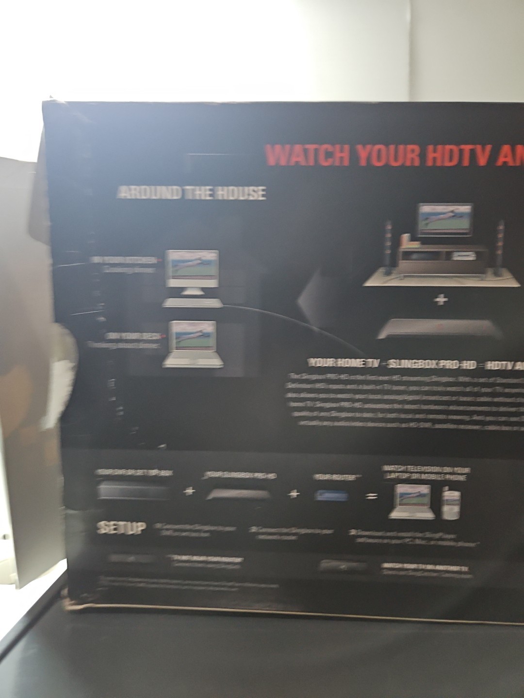 Slingbox Pro HD SB300-100 HD Digital Media Streamer – Black