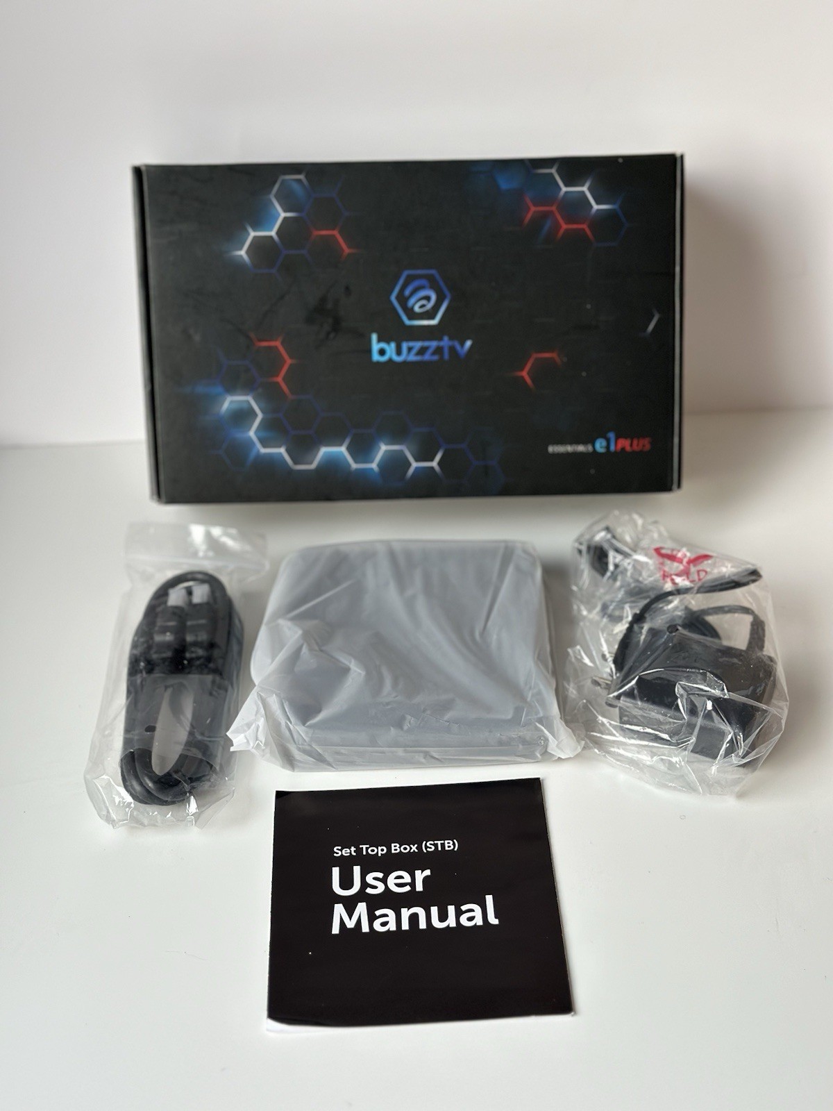 Buzztv Essentials E1 PLUS UHD 4K Android SET TOP Box 2GB RAM 16GB DDR3 NO REMOTE