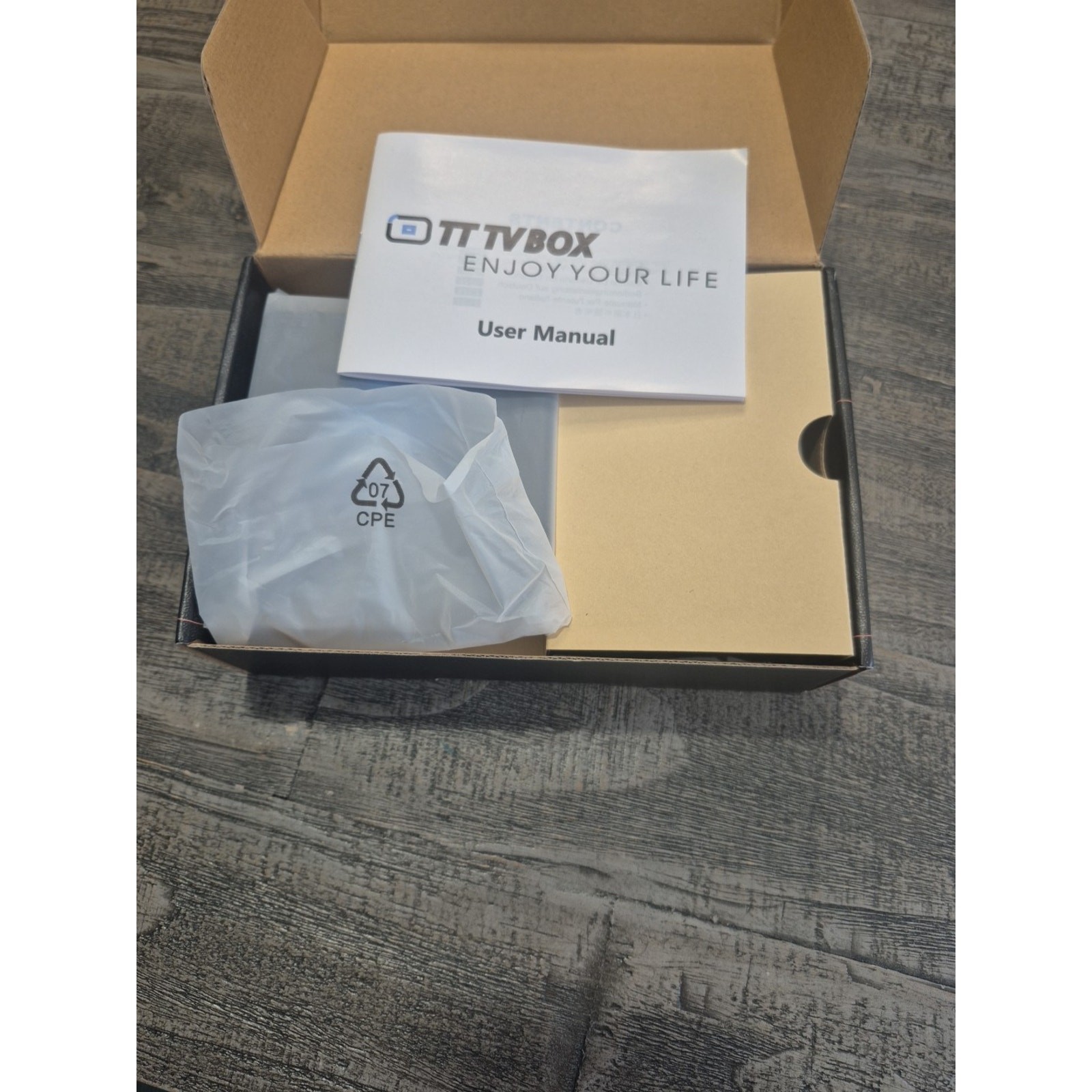 Ott TV Box Android Smart Life AX9 R2 Max CPU Quad Core 4GB Wifi New open Box