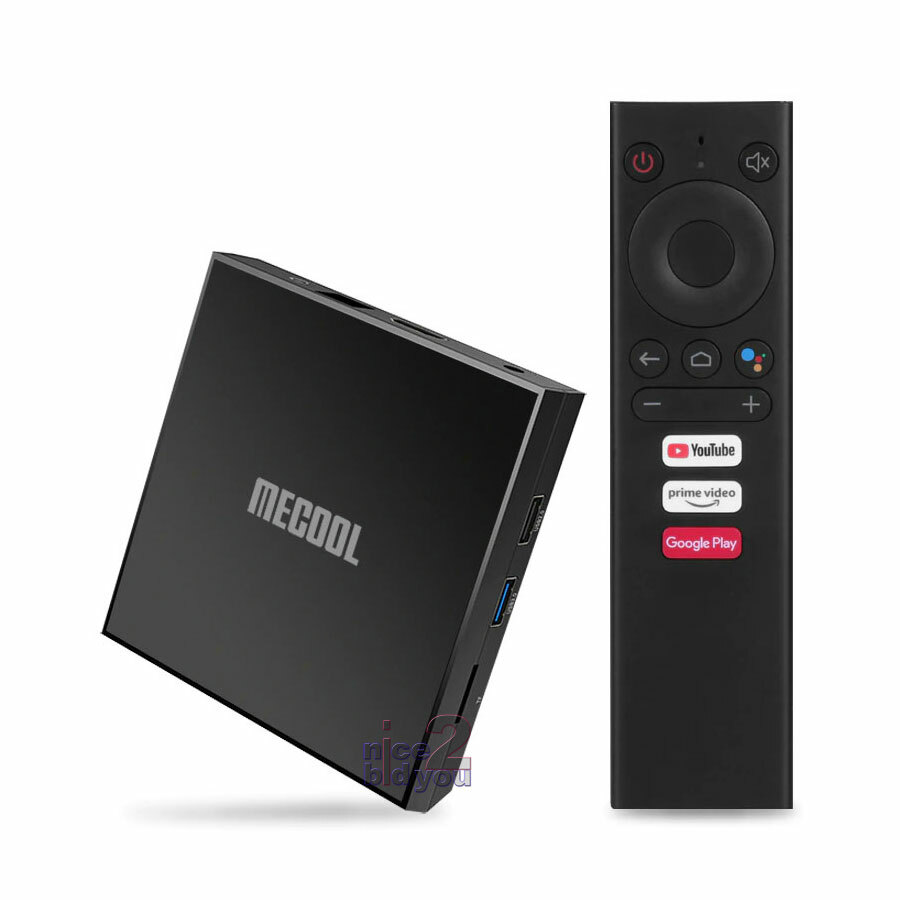 Mecool KM6 Amlogic S905X4 Google Certified 4K 2G 16G Android 10 TV Box WiFi BT