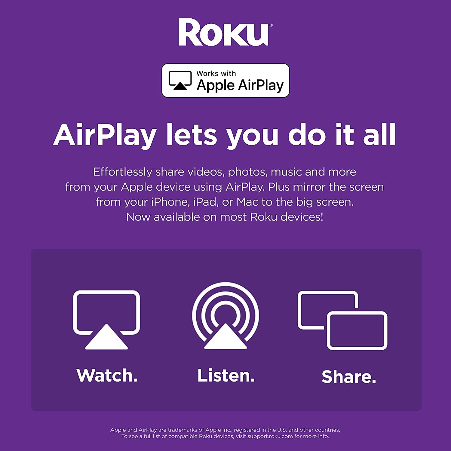 Roku Express 4K+ 2021 | Streaming Media Player HD/4K/HDR with Smooth Wireless St