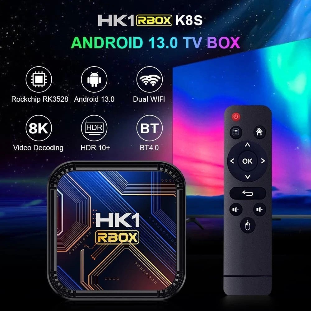 Android 13.0 TV Box – 8K 3D Ready, Blow Away Entertainment System