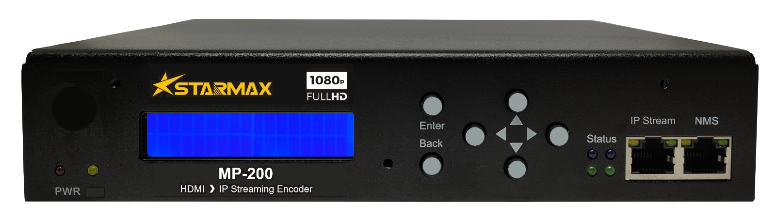 StarMax IP Streaming Encoder MP-200 and ATSC/QAM Modulator MP-104R Bundle