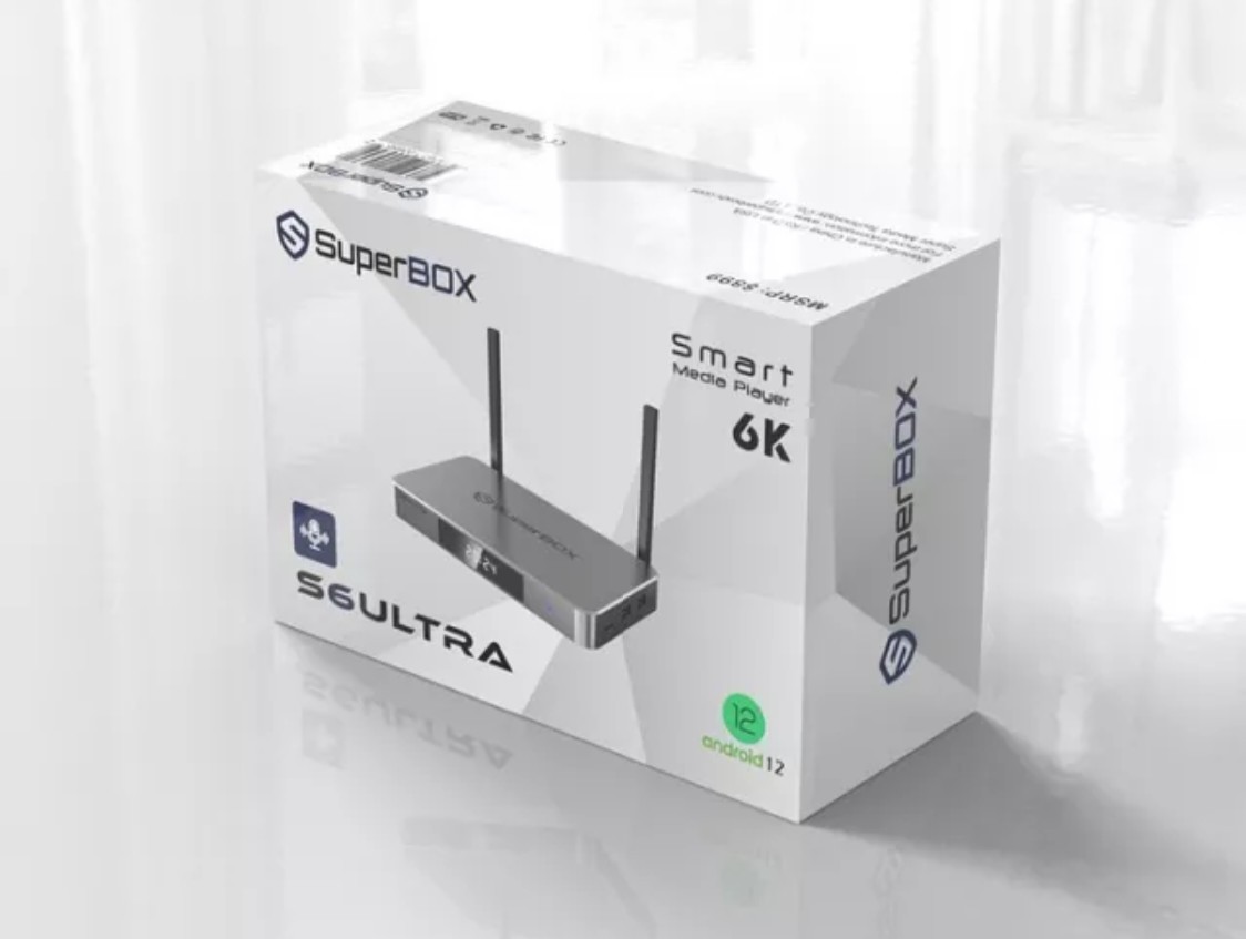2025 Model Superbox S6 Ultra, UltraHD 128Gb 6K Wi-Fi TV Box, FAST SHIPPING!!