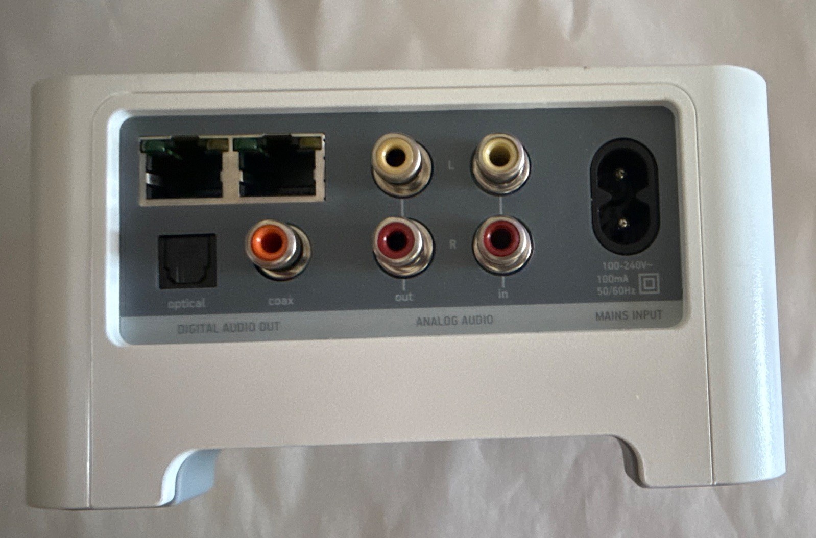 Sonos Connect Music Streamer Ethernet Optical/Coax/RCA White 2012