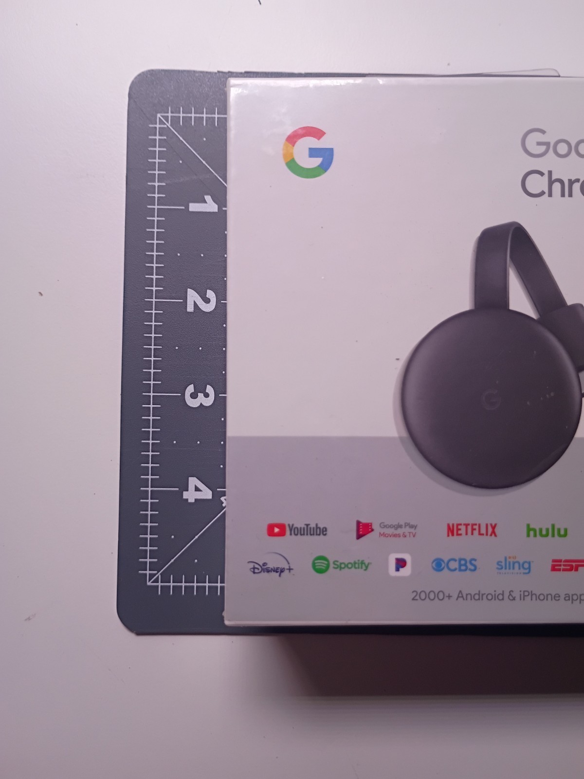 Google Chromecast 3 Digital HDMI Media Video Streamer 2021 Sealed New GA00439-US