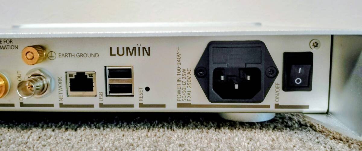 Lumin D3 Network Streamer Used Japan Tested Japan #01