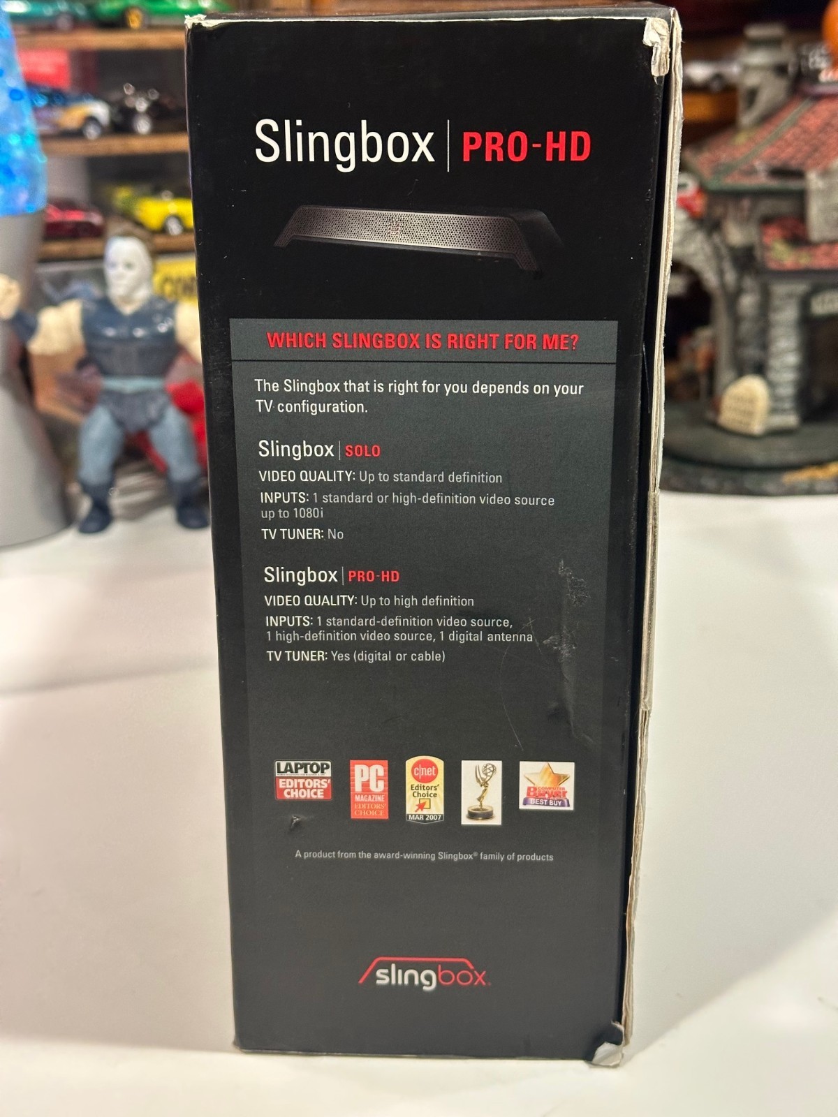 Slingbox Pro-HD 190672 High Definition Built In TV Tuner New Open Box