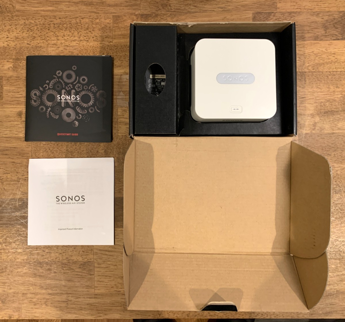 Sonos Bridge Wireless HiFi System – White