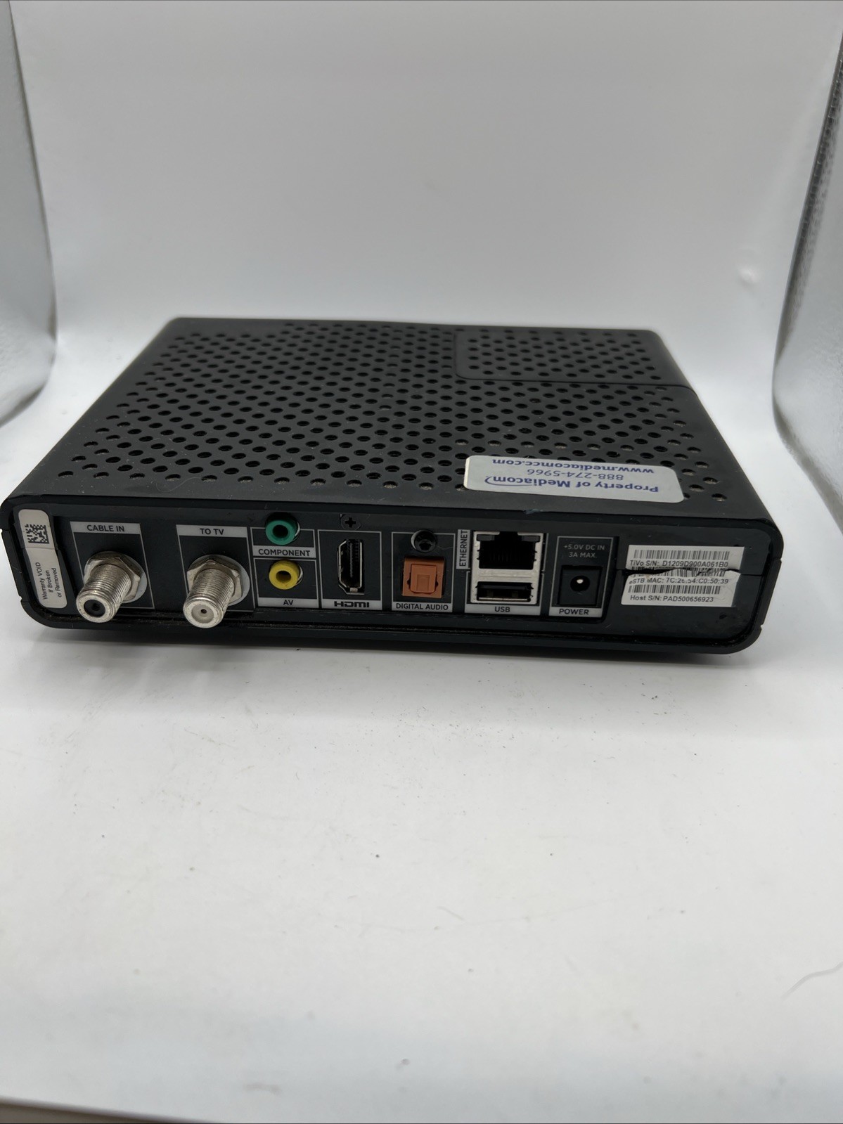 Tivo-Pace (Arris) Mi3 IP Set-Top Box IPW9001 No Power Supply – Used