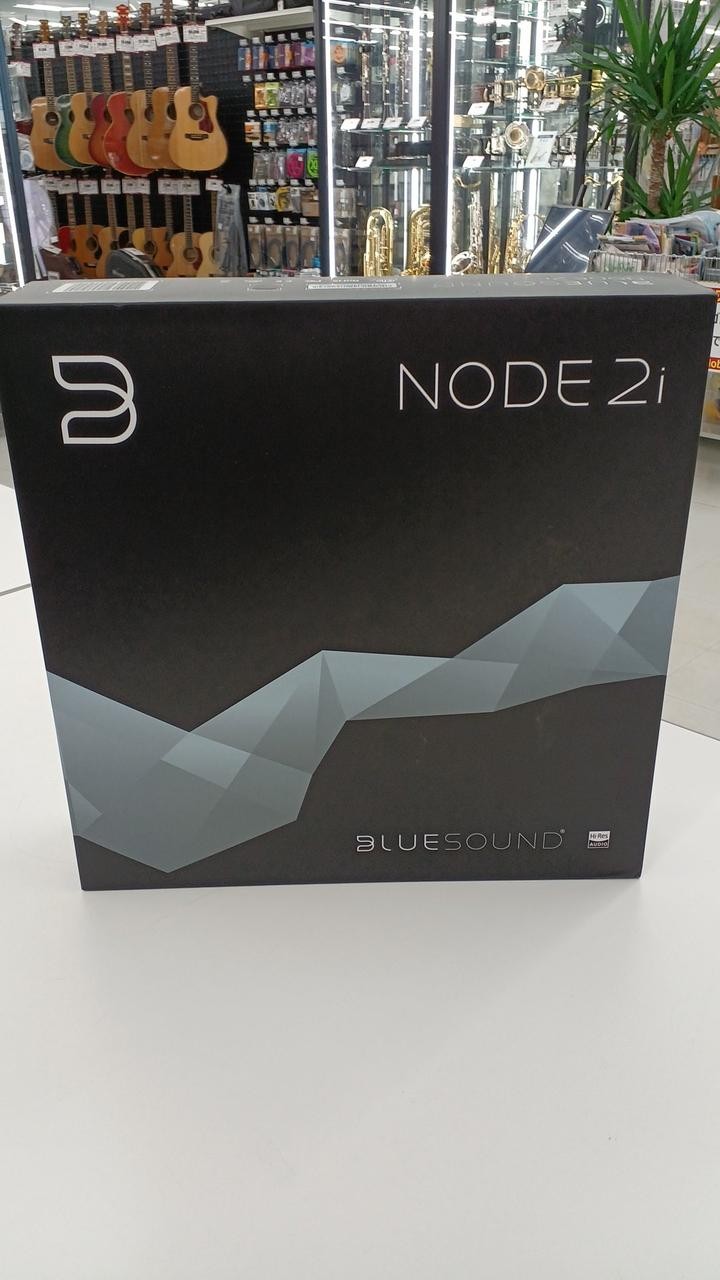 Bluesound Node 2i Wireless Music Streamer Hi-Res Audio WiFi Bluetooth Black JPAN
