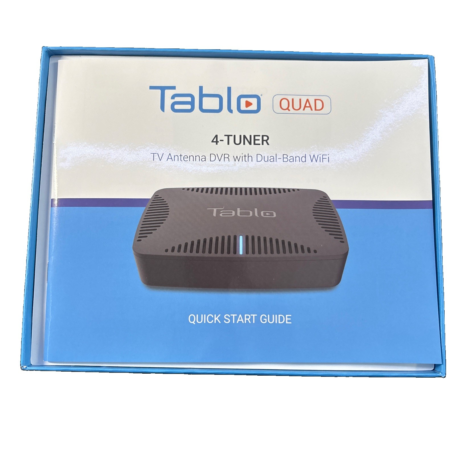 Tablo Dual Lite TV Antenna DVR with WiFi OTA DVR 2-Turner Model TDNS2B-02-CN