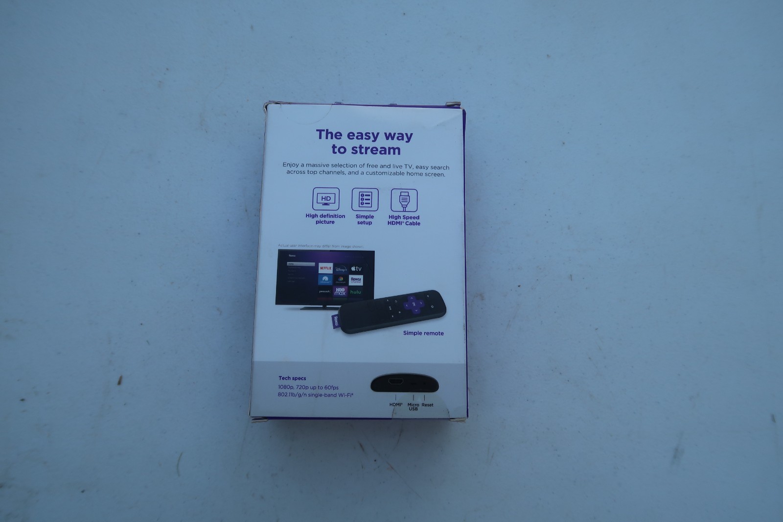Roku Express HD Streaming Media Player – Black #7