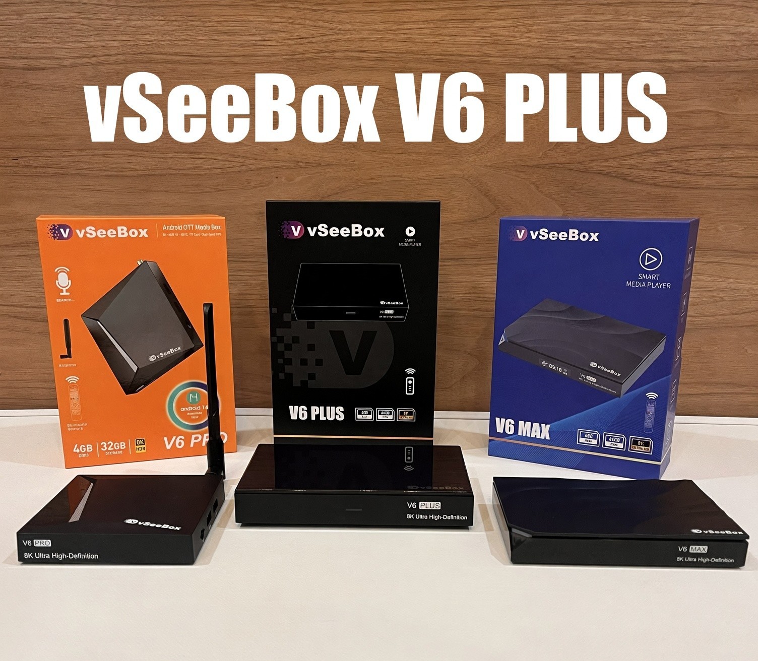 VSEEBOX V6 PLUS- Android Media Streaming Device / Free Same Day Shipping