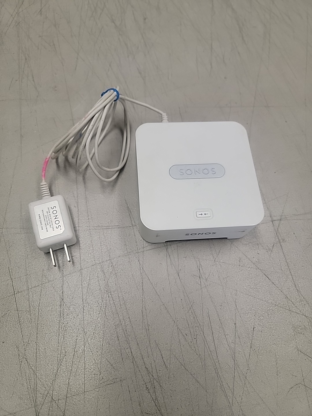 Sonos Bridge Wireless HiFi System White w/ OEM Power Supply Cable *Tested