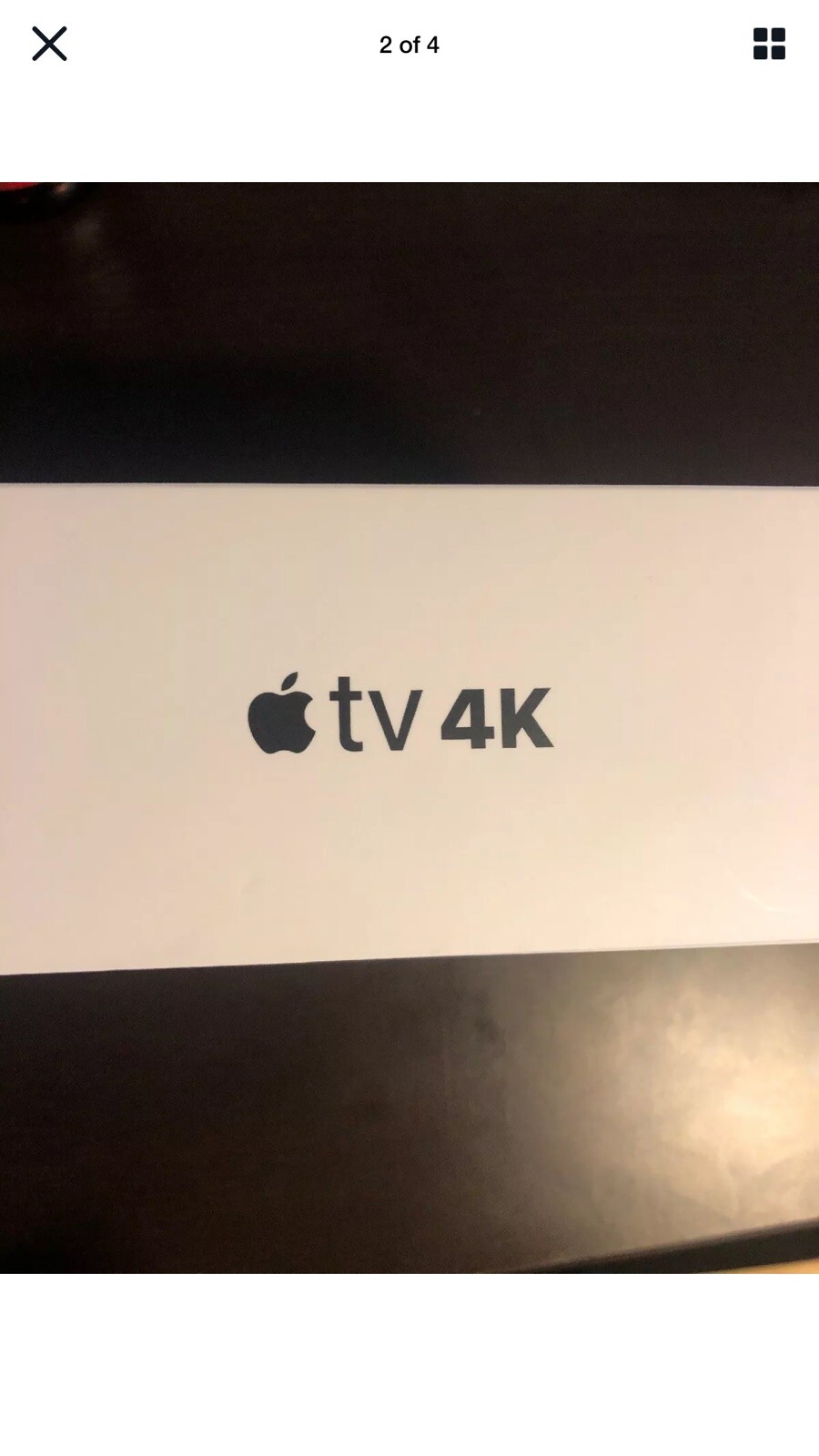 Empty BOX Only – Apple TV 4K HDR 5th Generation 64GB MP7P2LL/A A1842 – Box Only