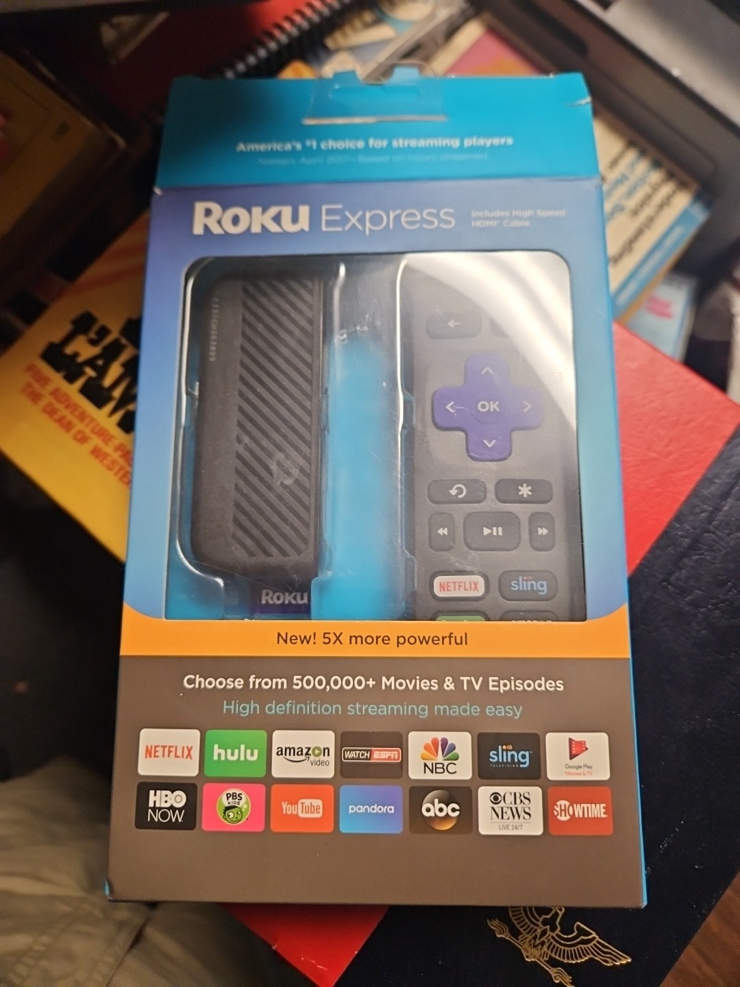 Roku Express HD Media Streamer Model 3900R Black – Open Box