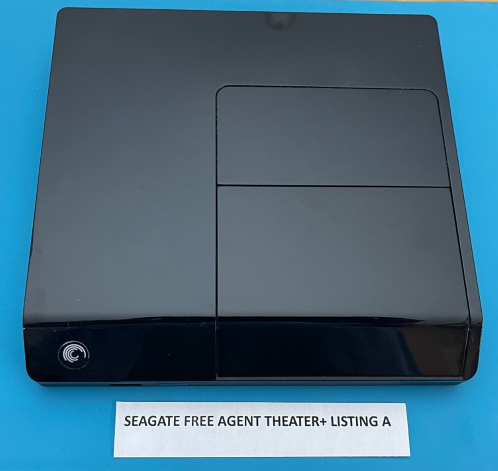 VINTAGE SEAGATE FREE AGENT THEATER+ STCEA201-RK *TESTED SEE DETAILS* LISTING A