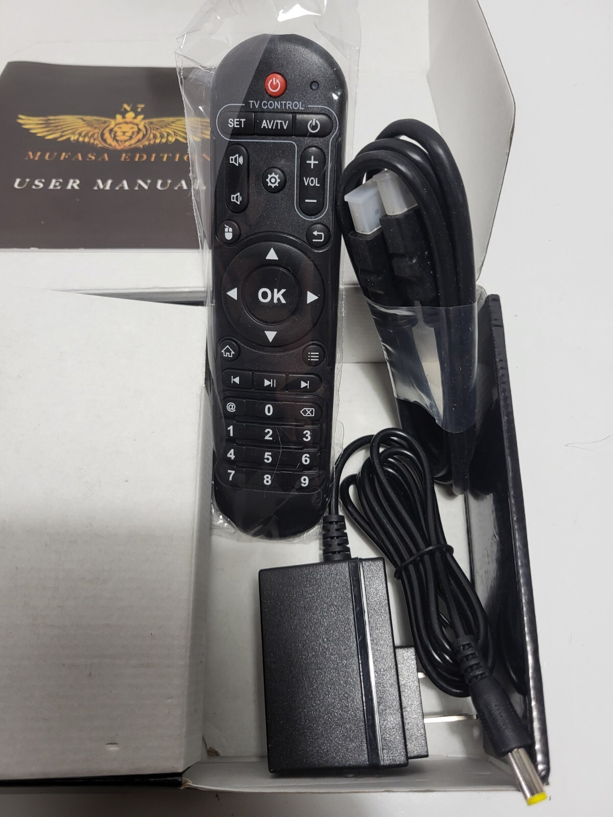 N7 Mufasa Edition TV Media Player Brand New Open Box RAM 4G 32G ROM