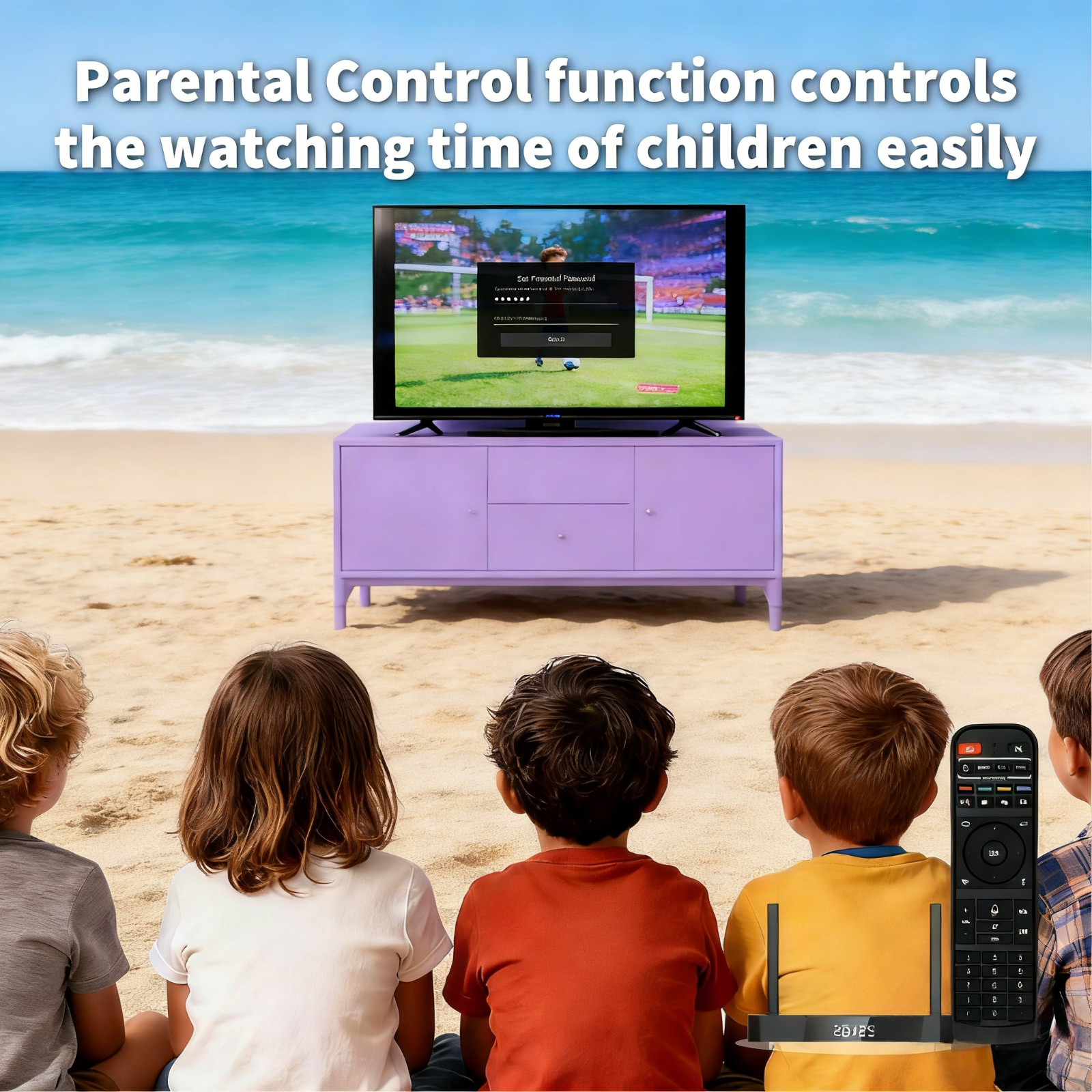 New SuperBox S7 Pro Ultra HD Streaming Media Player 2.4G+5G WiFi Bluetooth