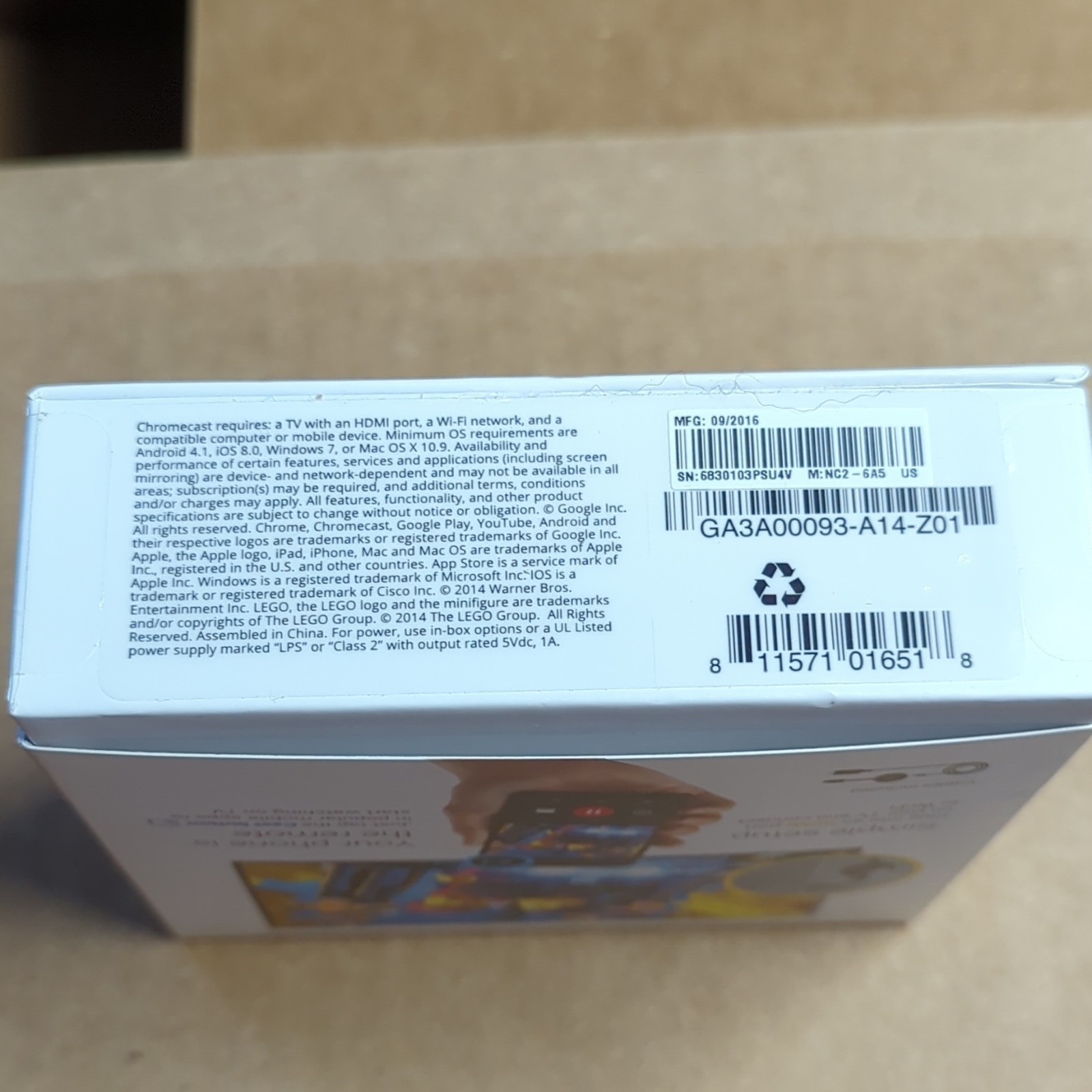 New in Box – Google Chromecast