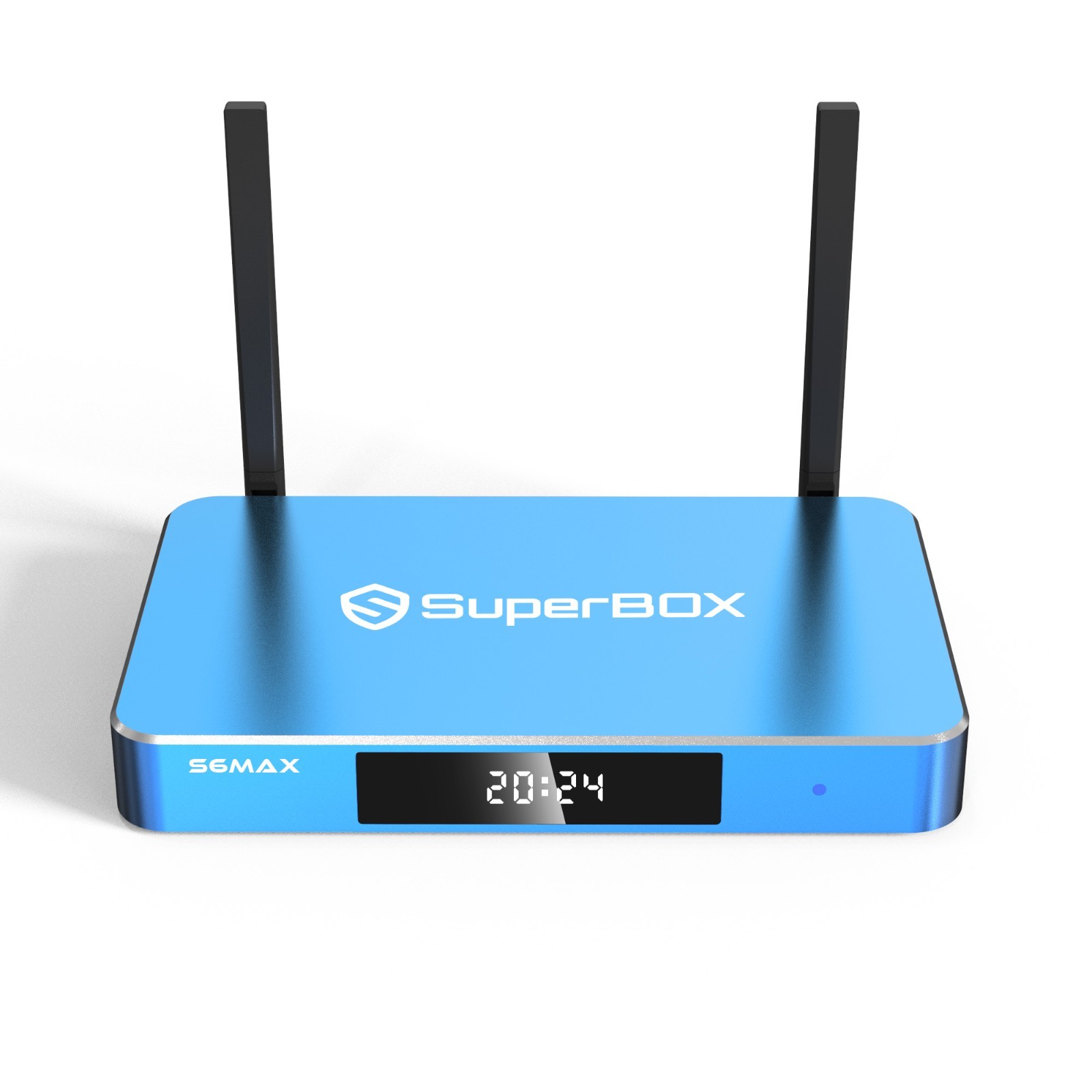 Official SuperBox S6 Max + 2026 Model Smart Android 14 TV Box Dual WiFi 6E