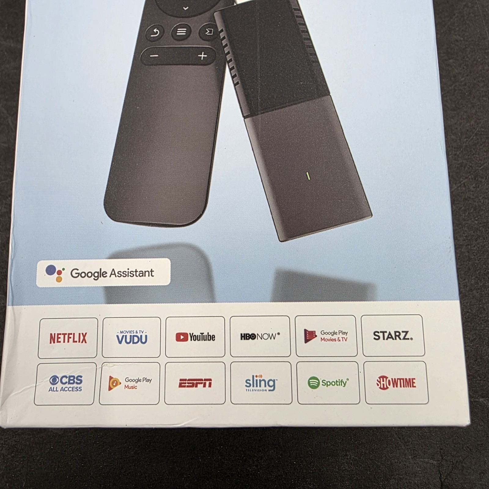 Smart TV Stick 4K UHD Chromecast Built in Android TV Google Assistant Remote
