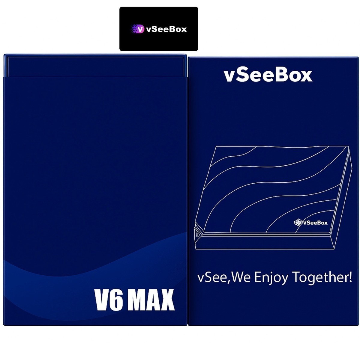 New 2026 VSEEBOX V6 MAX Streaming Box AUTHORIZED DISTRIBUTOR FAST Shipping!