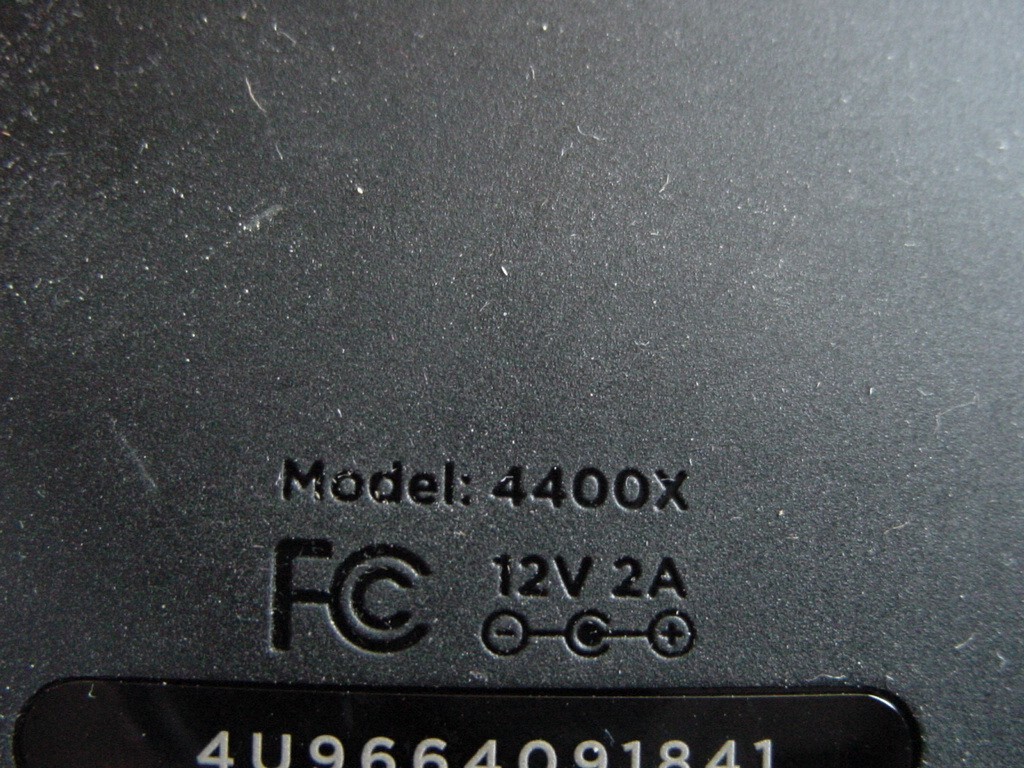 ROKU 4 4400X STREAMING MEDIA PLAYER – NO POWER SUPPLY AS SHOWN
