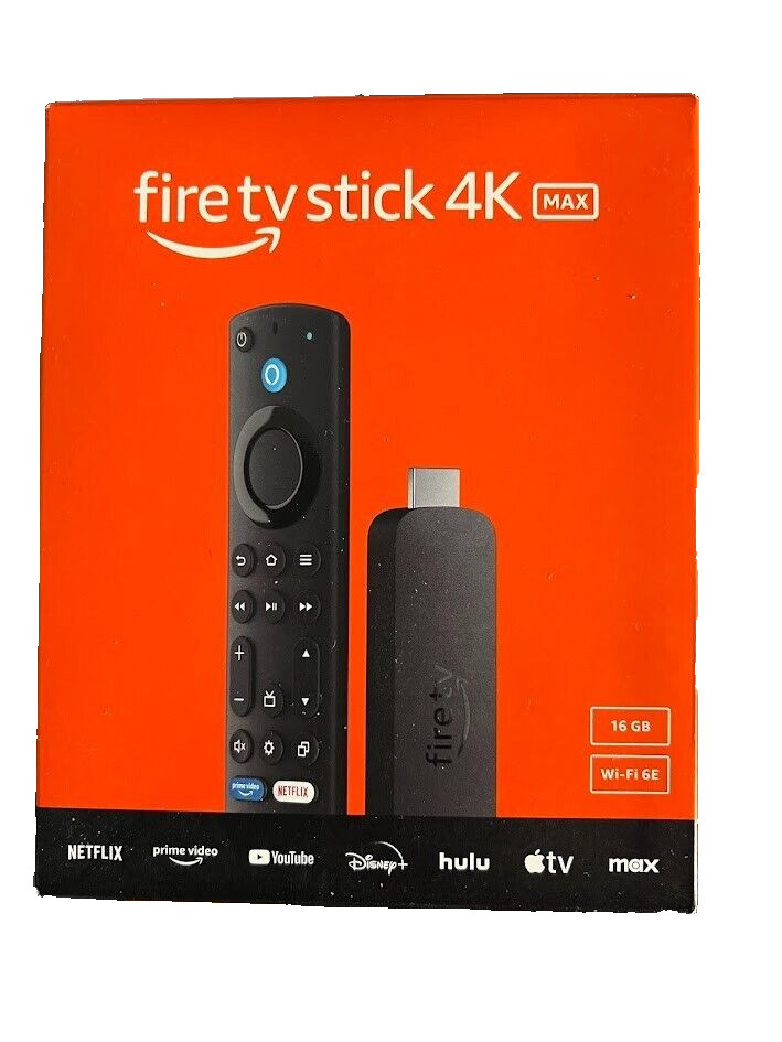 Amazon Fire TV Stick 4K Max streaming device -newest model Brand New Free Ship