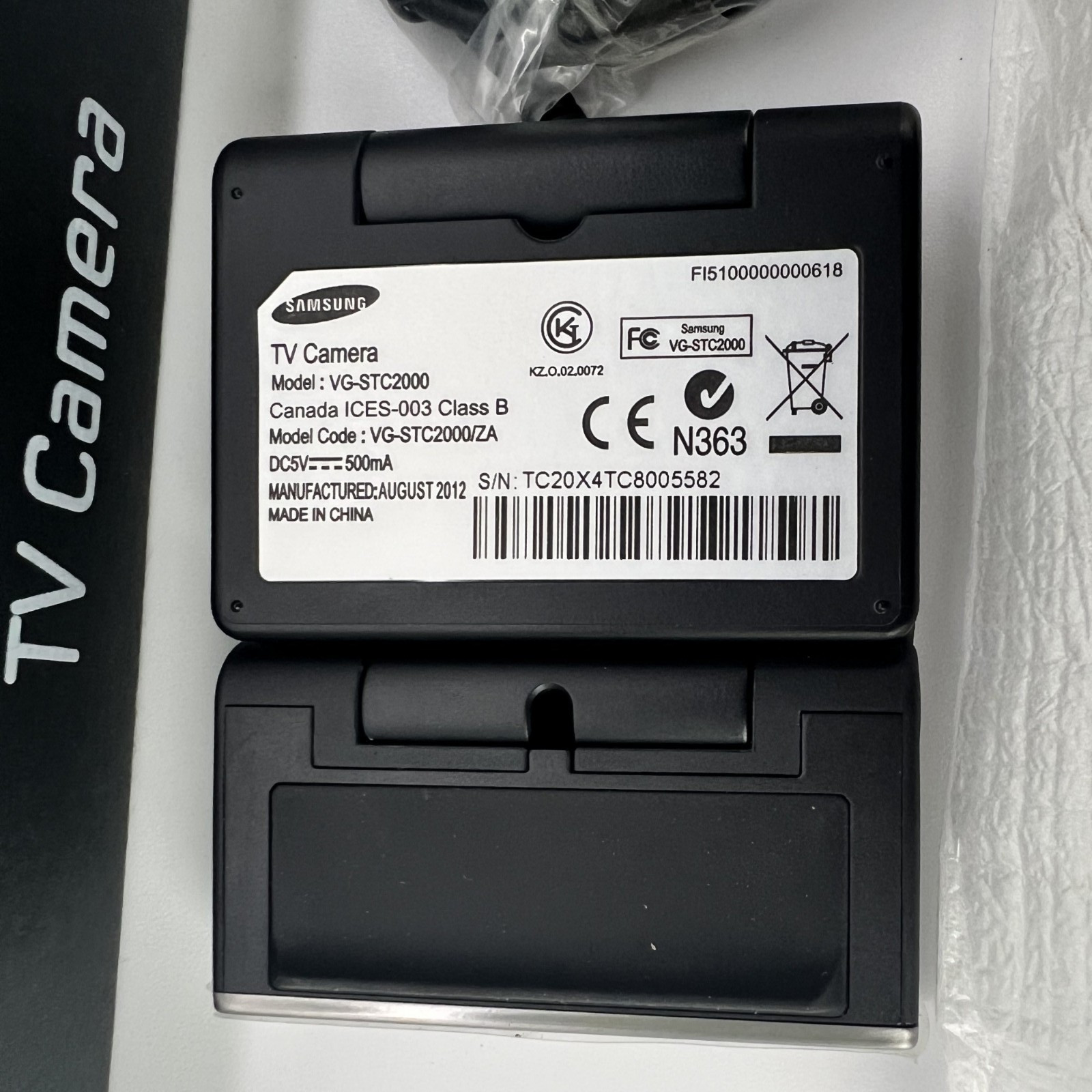 SAMSUNG VG-STC2000 TV CAMERA