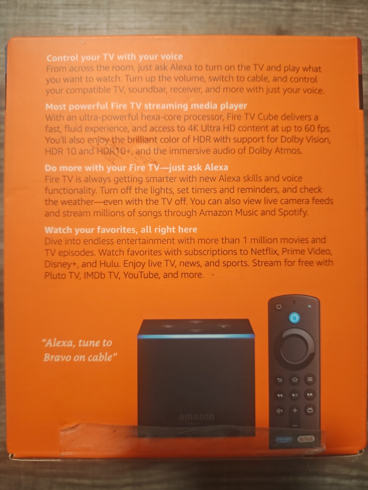 Amazon Fire TV Cube Alexa Wi-Fi BRAND NEW SEALED
