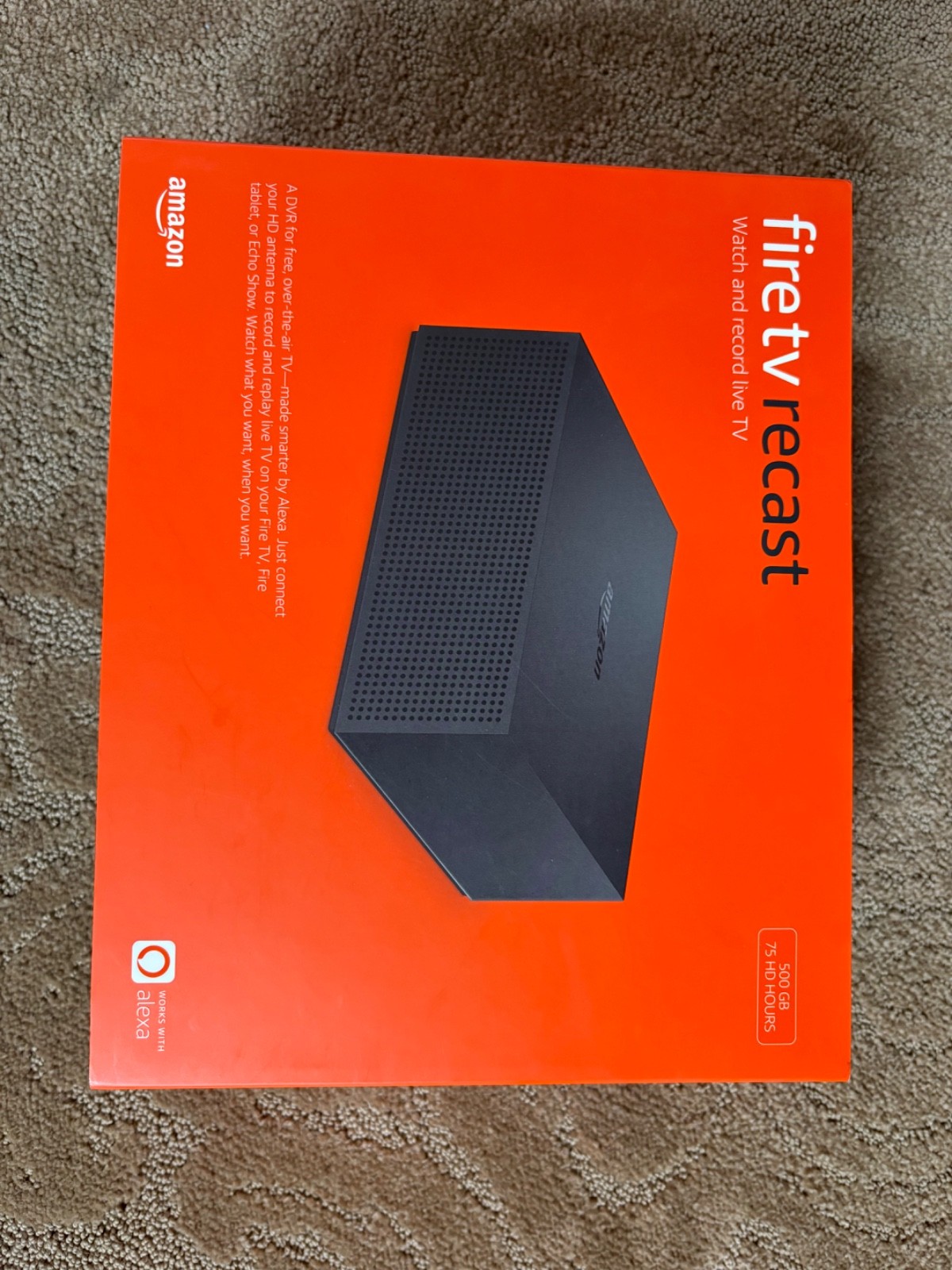 Amazon Fire TV Recast 500GB Over-the-Air DVR