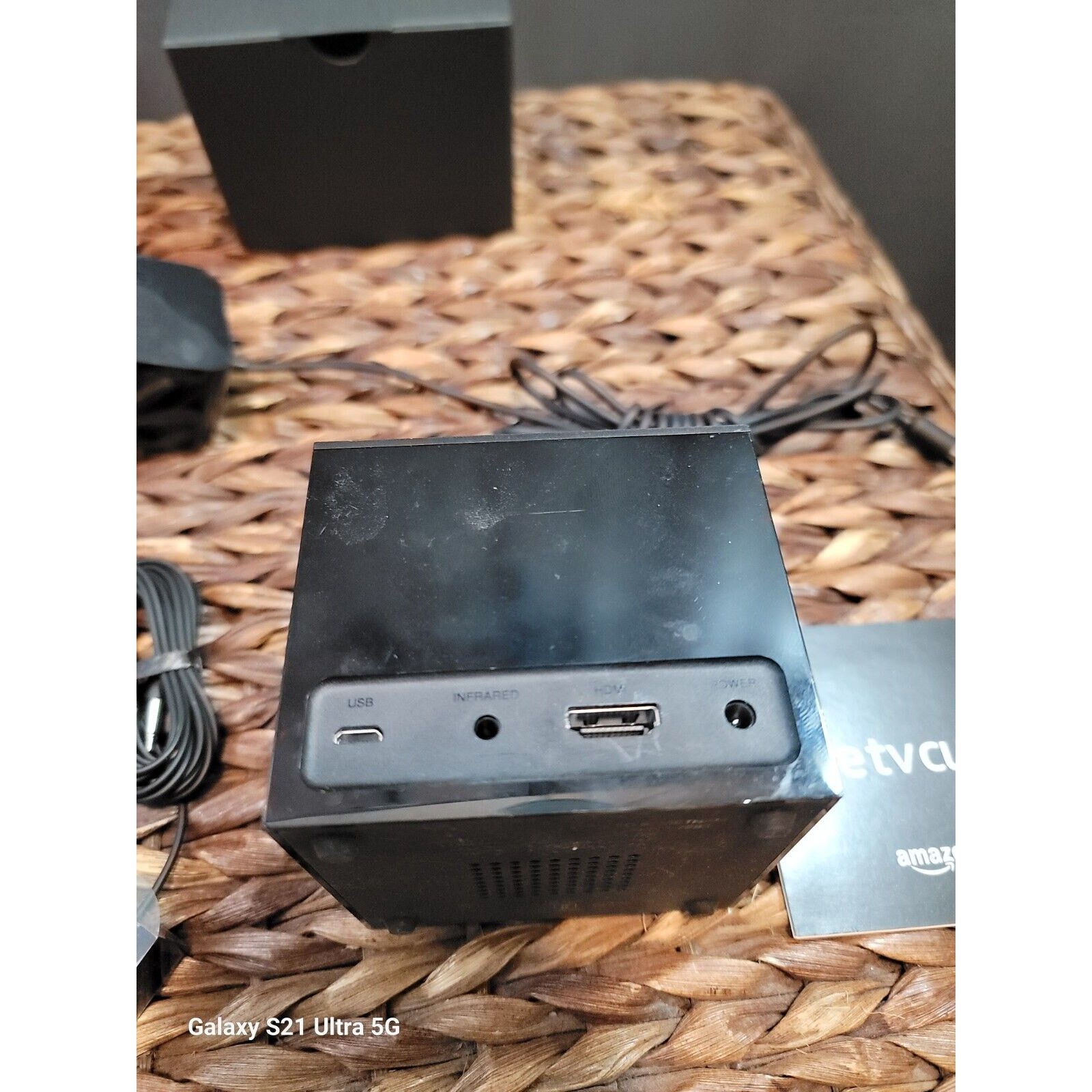 Amazon Fire TV Cube Hands-Free Streaming Device Alexa 4K Ultra HD 2nd Gen NewBox