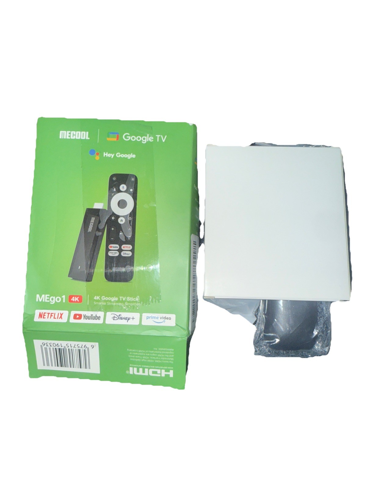 MECOOL MEgo 1 4K Android TV Stick Reltek Quad-core 2GB RAM 8GB Google Android 12