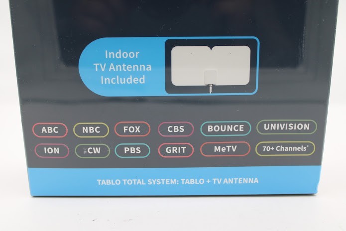 NEW TABLO TV 4th Gen 2 Tuner 128GB 50 Hour OTA Live TV DVR + Indoor Antenna