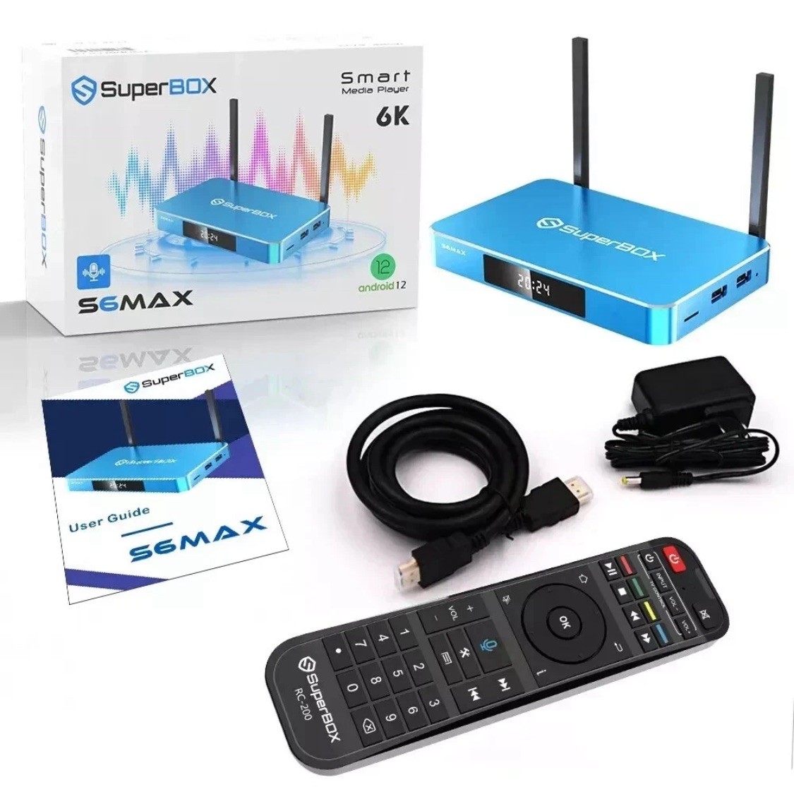 2025 SuperBox S6 Max TV BOX Bluetooth Control Buy Now Fast Shipping